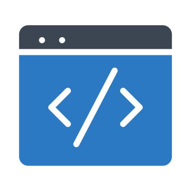 Beyaz arkaplanda web simgesi izole edildi 