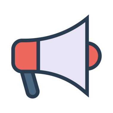 hoparlör simgesi vektör çizim 