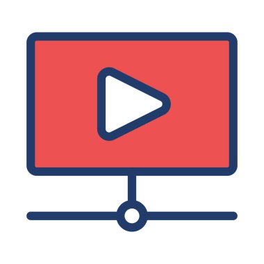 oyuncu simge vektör çizim 