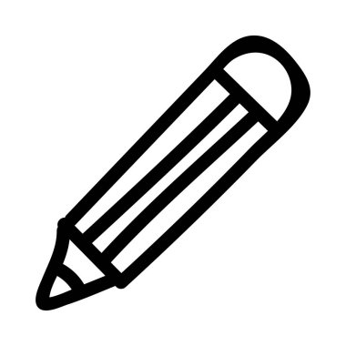 kalem simgesi vektör illüstrasyonu  