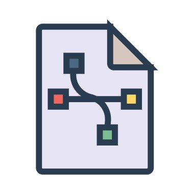 bağlantı simgesi vektör illüstrasyonu 