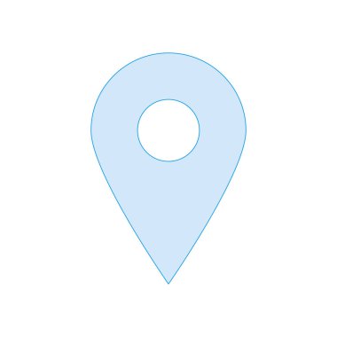 Beyaz arka plan üzerinde izole renk web simgesi 