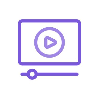 oyuncu simge vektör çizim 