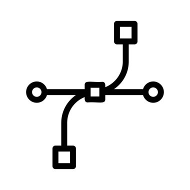 bağlantı simgesi vektör illüstrasyonu 