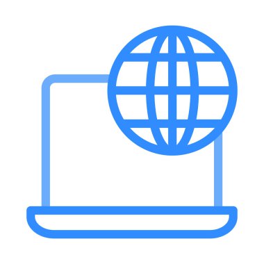 Beyaz arka plan üzerinde izole renk web simgesi 