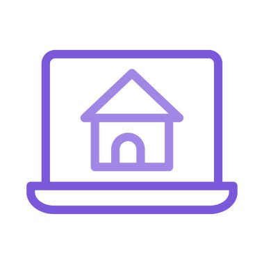 ev simgesi vektör illüstrasyonu 