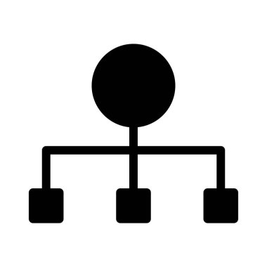 bağlantı simgesi vektör illüstrasyonu 