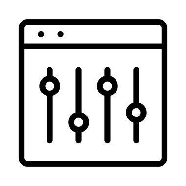 birim uzaktan kumanda vektör çizim 