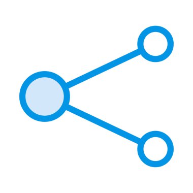 bağlantı simgesi vektör illüstrasyonu 