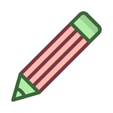 kalem simgesi vektör illüstrasyonu  