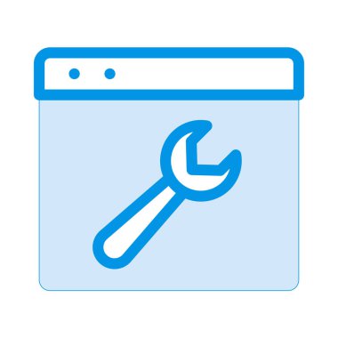 Beyaz arka plan üzerinde izole renk web simgesi 