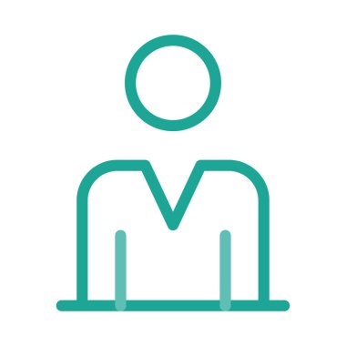 Beyaz arka plan üzerinde izole renk web simgesi 