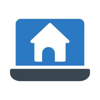 ev simgesi vektör illüstrasyonu 