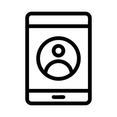 Telefon iletişim vektör çizim 