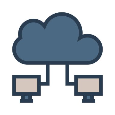 bellek simge vektör çizim 