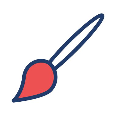 boya fırçası vektör çizim 