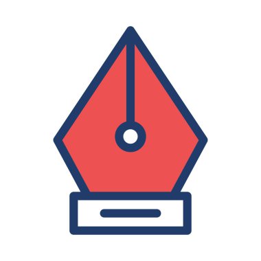 kalem simgesi vektör illüstrasyonu 