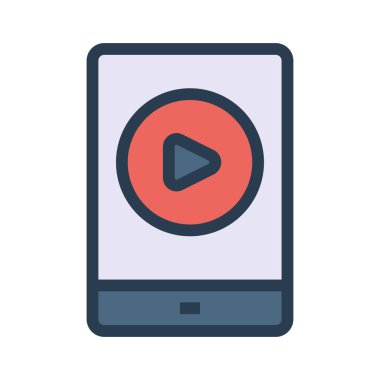 oyuncu simge vektör çizim 