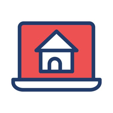 ev simgesi vektör illüstrasyonu 