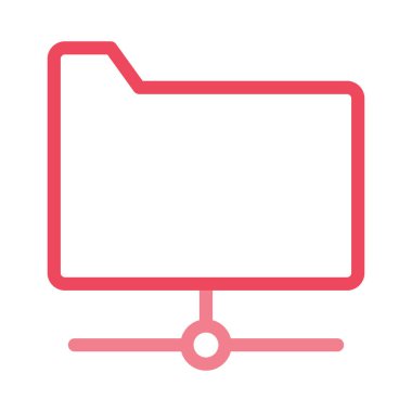 Ekran simge vektör çizim 