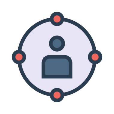 man simgesi vektör illüstrasyonu 