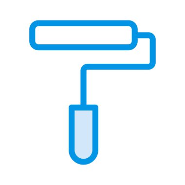 boya rulo vektör çizim 