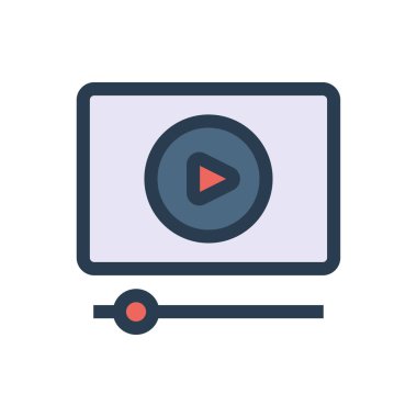 oyuncu simge vektör çizim 