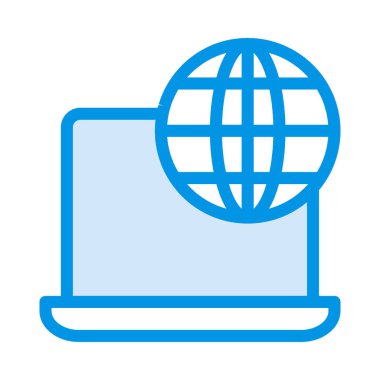 Beyaz arkaplanda web simgesi izole edildi 