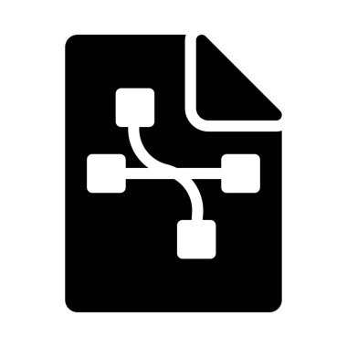 bağlantı simgesi vektör illüstrasyonu 