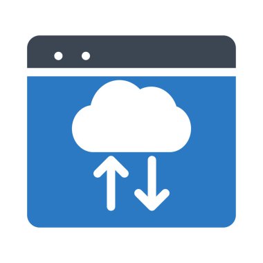Beyaz arkaplanda web simgesi izole edildi 