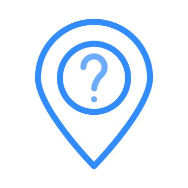 PIN vektör çizim Haritası 