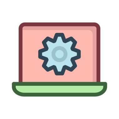 Beyaz arkaplanda web simgesi izole edildi 