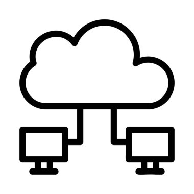 bellek simge vektör çizim 