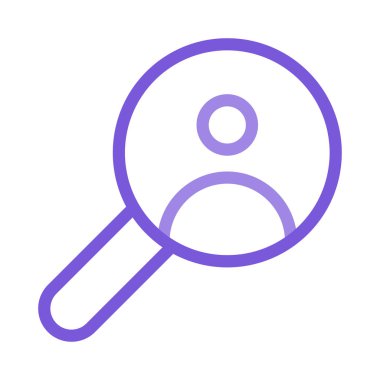 Büyütme cam vektör illüstrasyonu 