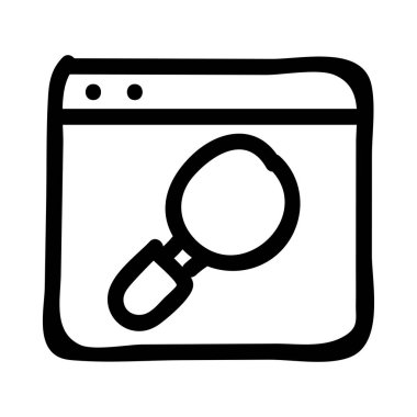 Beyaz arkaplanda web simgesi izole edildi 