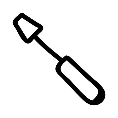 tornavida ikonu vektör çizimi 