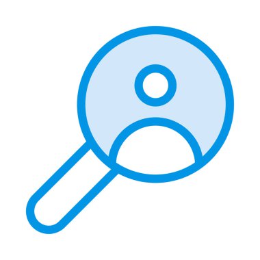 Büyütme cam vektör illüstrasyonu 