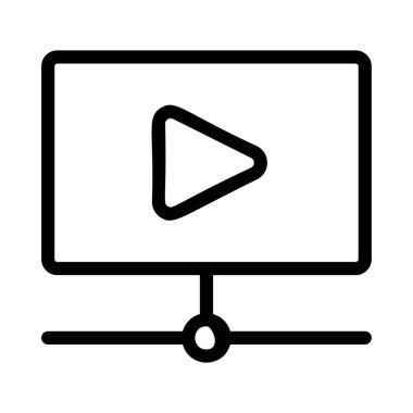 oyuncu simge vektör çizim 