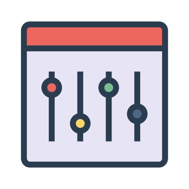 birim uzaktan kumanda vektör çizim 