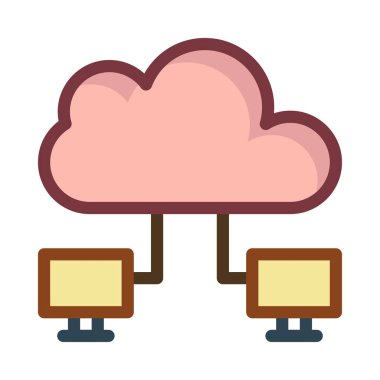 bellek simge vektör çizim 