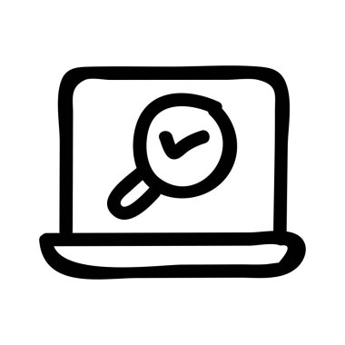 Büyütme cam vektör illüstrasyonu 