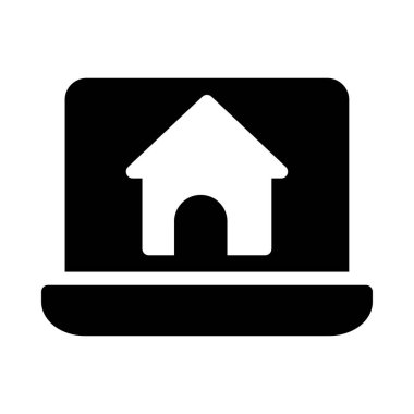 ev simgesi vektör illüstrasyonu 