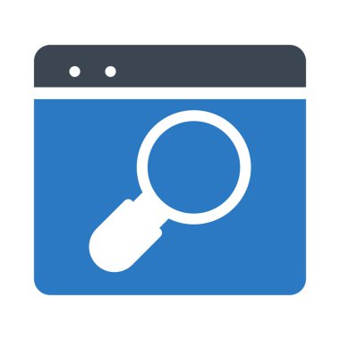 Renkli düz beyaz arka plan üzerinde izole web simgesi 