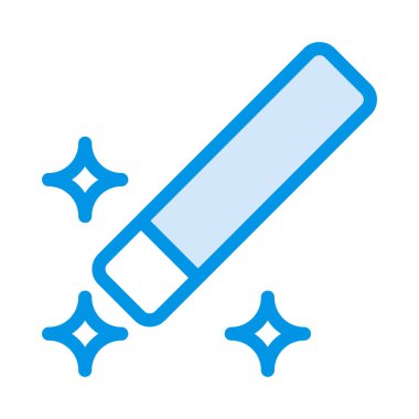 silgi simgesi vektör illüstrasyonu 