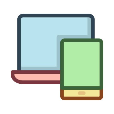 Renkli düz beyaz arka plan üzerinde izole web simgesi 