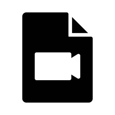 video kamera vektör illüstrasyonu 