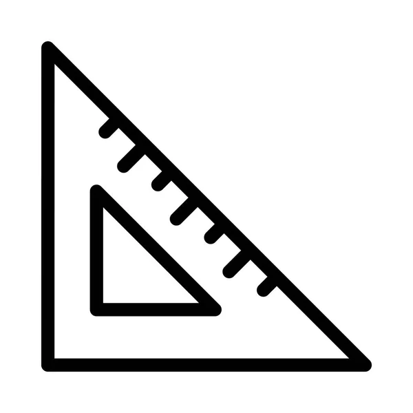 Lineal Symbol Vektor Illustration — Stockvektor