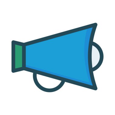 hoparlör simgesi vektör çizim 