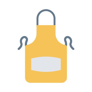 önlük simge vektör çizim 