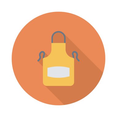 önlük simge vektör çizim 